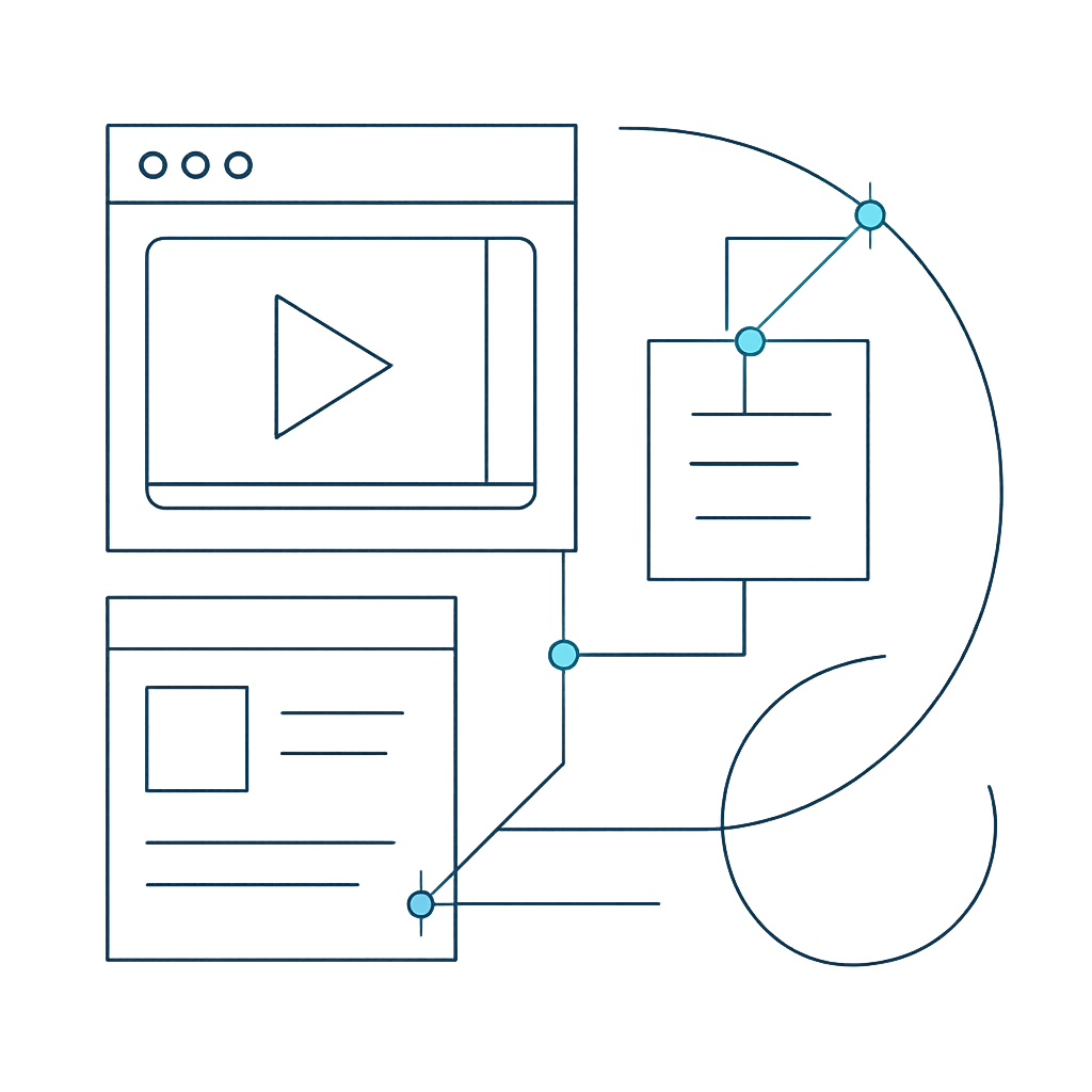 Floating Tech Blueprint